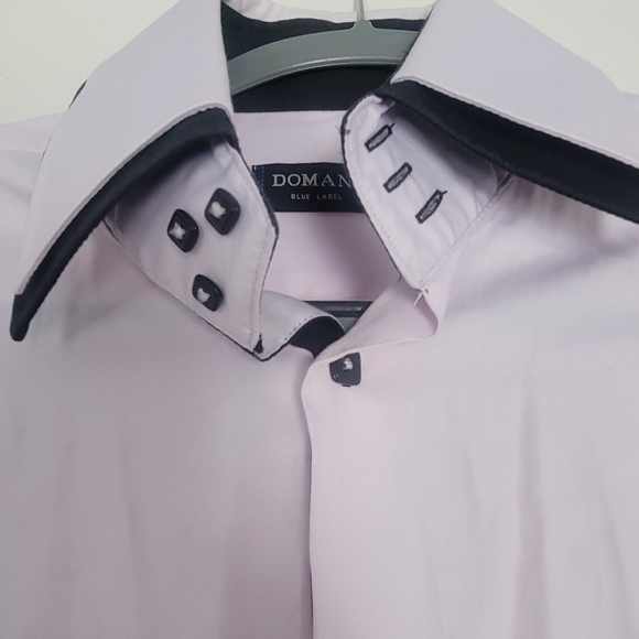 Domani Blue Label size Large/16 long sleeve shirt - Picture 7 of 8